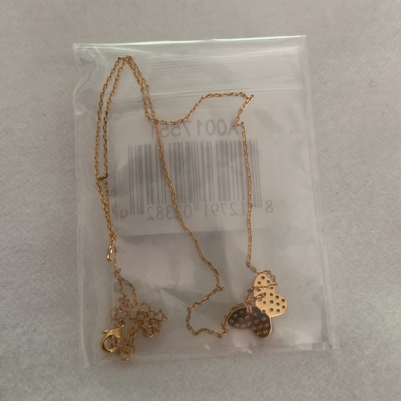 Daniela Swaebe Butterfly “Melody” Necklace, NIB - Picture 5 of 10